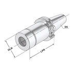 ER-Precisionshylschuck SK 50 - 2/20 - 100 | ER 32