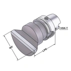 Inställningsverktyg HSK 63 - 90 - 90