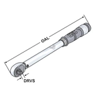 Momentnyckel 3/8" 20 - 110 Nm
