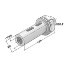 Morsekona HSK 63 - 4 - 160