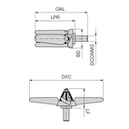 Rengöringdspropeller | Spånblåsare Ø 16mm - 260mm
