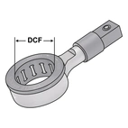 Rulllagernyckelinsatser för Precisionshylsor ER-system