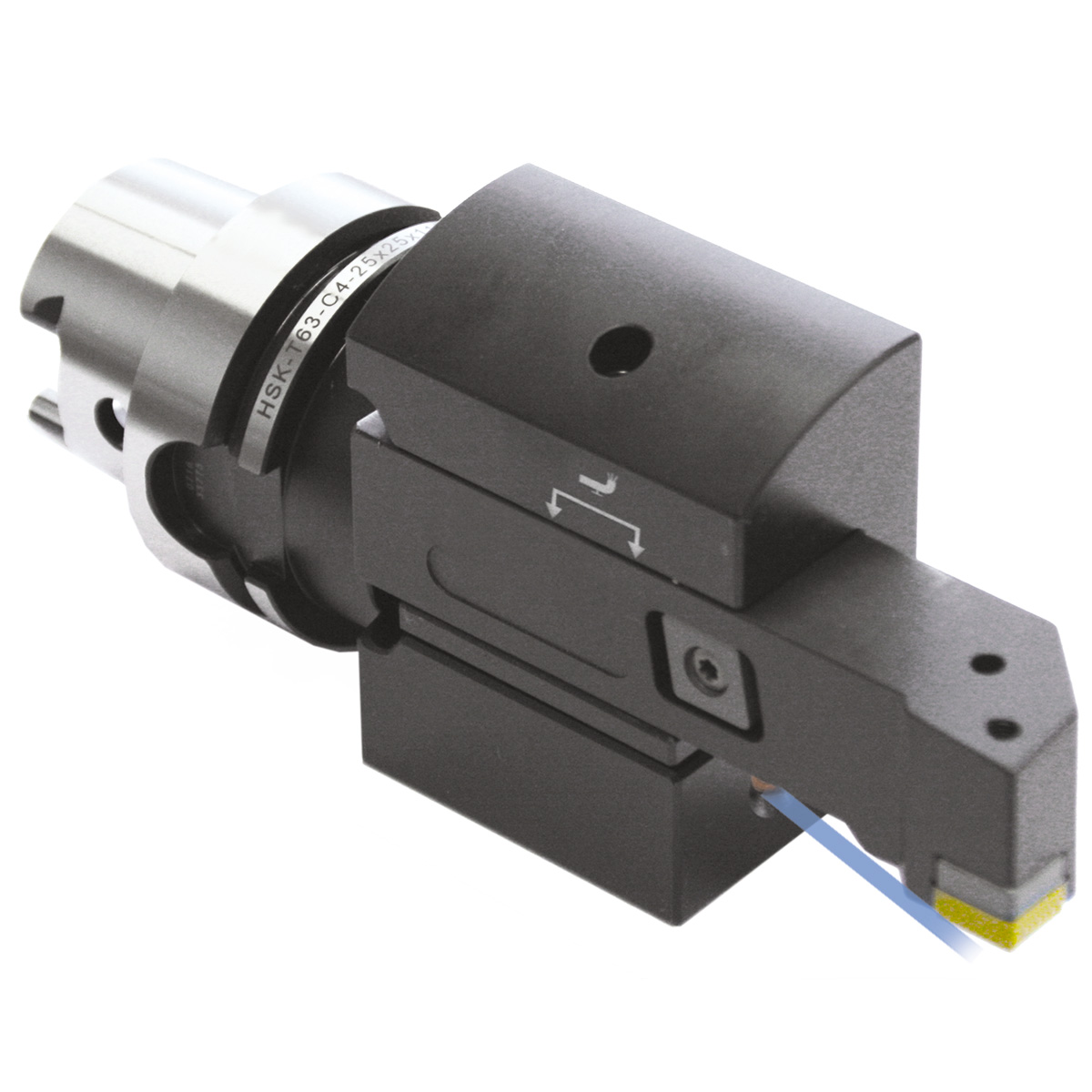 Svarvstålshållare HSK 63-25-110 ISO 12164-3 HSK-T