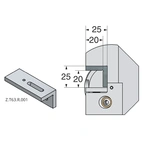Svarvstålshållare HSK 63-25-110 ISO 12164-3 HSK-T