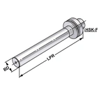 Testarbor HSK 63 - 40 - 346