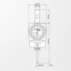 Centreringsindikator Weldon Ø16