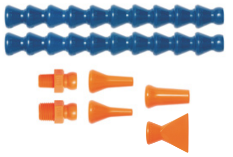 LOC-LINE® Grundsats med Flare nozzle 1/4" 40415
