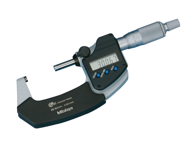 Digimatic Mikrometer IP65. 25-50mm. utan datautgång