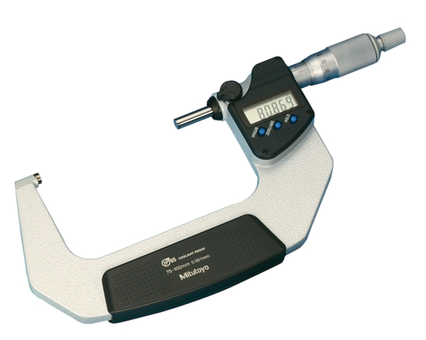 Digimatic Mikrometer IP65. 75-100mm. utan datautgång