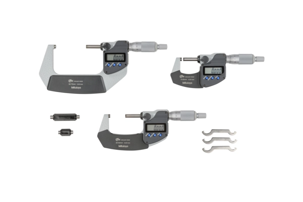 Digimatic Mikrometer IP65 i sats. 0-75mm (3 st.)