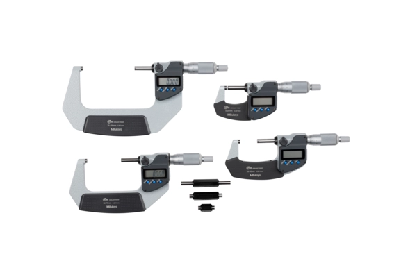 Digimatic Mikrometer IP65 i sats. 0-100mm (4 st.)