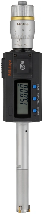 Digimatic invändig trepunktsmikrometer. 12-16mm. IP65. TIN