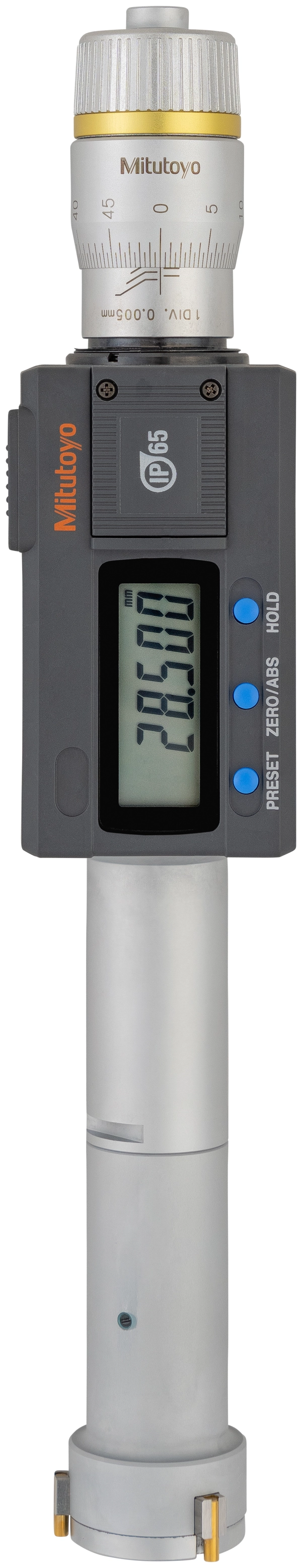 Digimatic invändig trepunktsmikrometer. 25-30mm. IP65. TIN