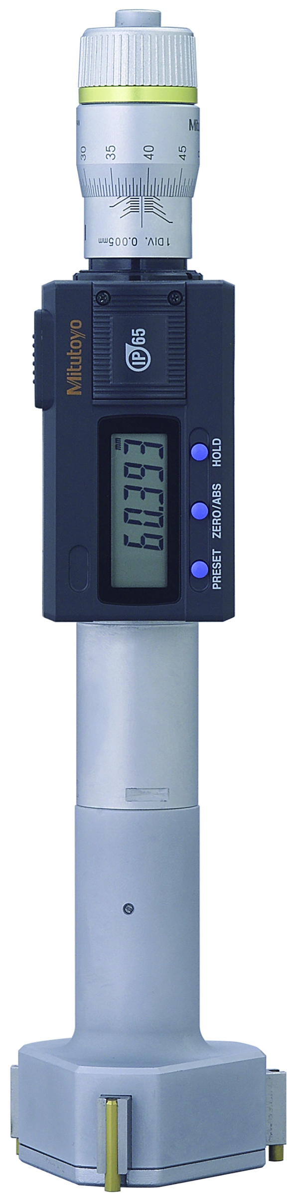 Digimatic invändig trepunktsmikrometer. 50-63mm. IP65. TIN