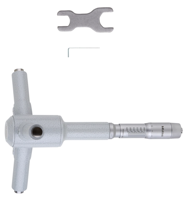 Invändig trepunktsmikrometer Holtest. 200-225mm. 0.005mm. ekonomiutförande