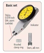Vippindikator. 0.8mm. 0.01mm. vertikal