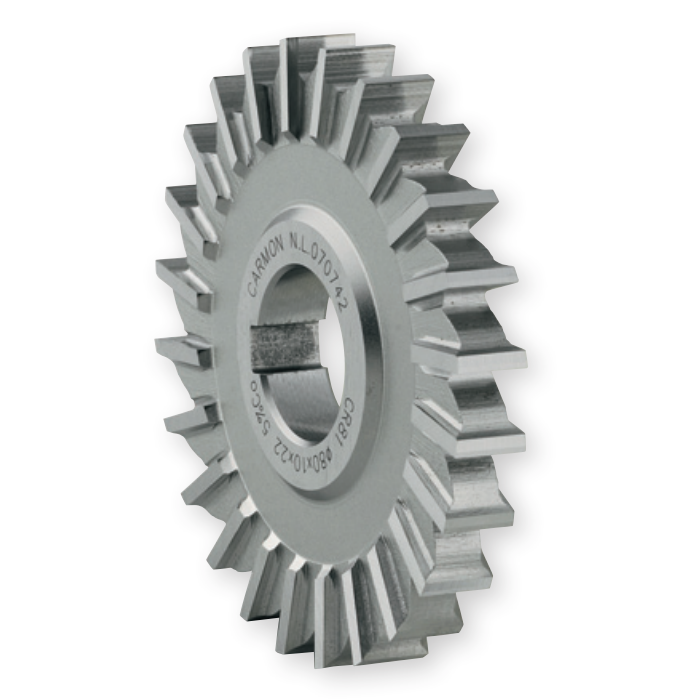 Skivfräs med rak skär CR 81 MM 80X8X22