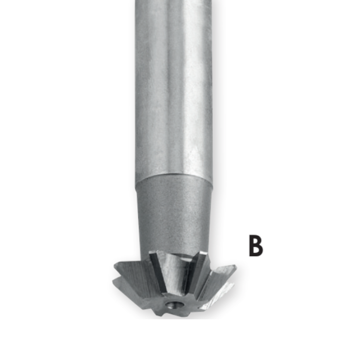 Vinkelfräs TCL 60B MM 25   60°