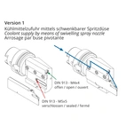 Stickstålshållare HSK 63-32-112 ISO 12164-3 HSK-T