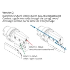 Stickstålshållare HSK 63-32-112 ISO 12164-3 HSK-T