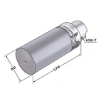 Blankämne HSK 63 - 80 - 200
