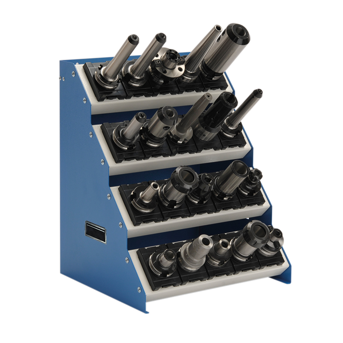 Bänkställ för CNC-verktygshållare - 4 magasin 425 x 375 x 525 - för E1, E2 OCH E3