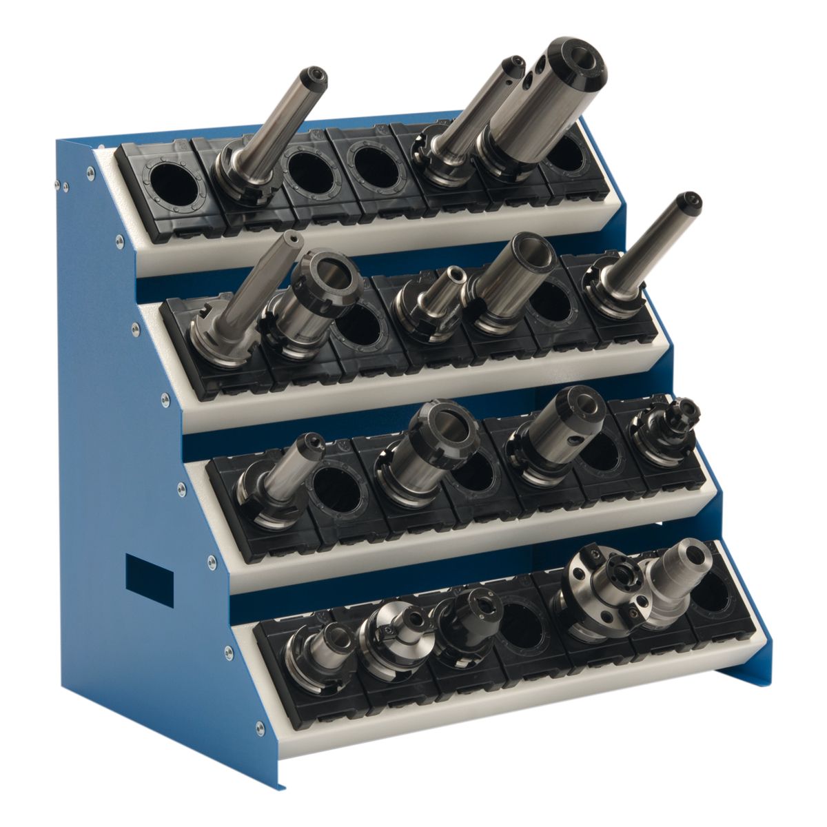 Bänkställ för CNC-verktygshållare - 4 magasin 575 x 375 x 525 - för E1, E2 OCH E3