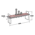 CNC-verktygshållare| SK30 8 skär
