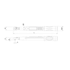 Digital momentnyckel 3/8" 10 - 100 Nm