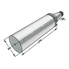 DIN 2080 Blankämne SK 40 - 63 - 250