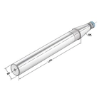 DIN 2080 Testarbor SK 50-50-300 DIN 2080