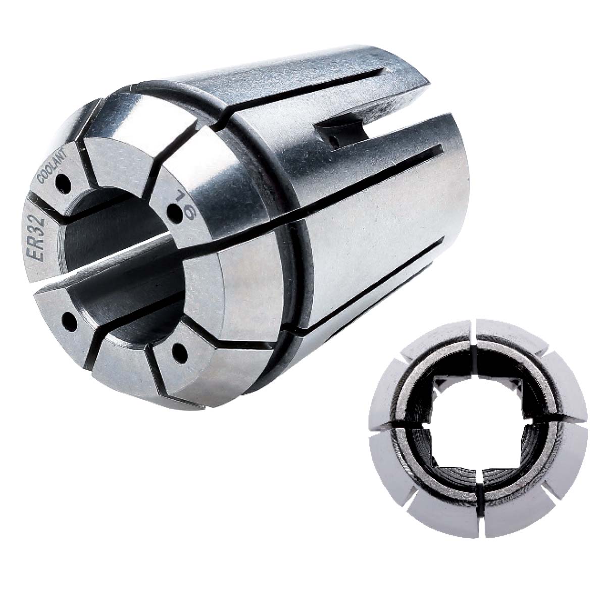 Gängtappshylsa ER40 med tätning och kylkanaler | 472GC | < 15 µm | 6 x 4,9